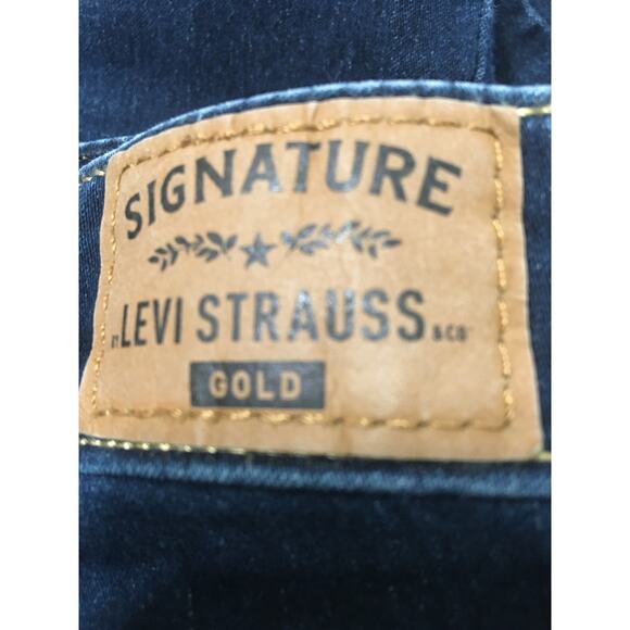 Levi Strauss Signature Gold Mid Rise Skinny Jeans 10S 30x30 - Picture 4 of 4